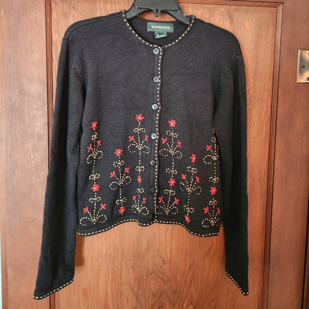 Bushwacker Embroidered Women's Cardigan